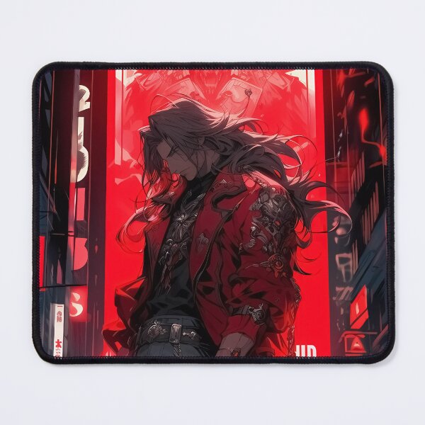Item preview, Alucard Hellsing Anime Gothic Neon Vampire City Night designed and sold by Williamhallano.