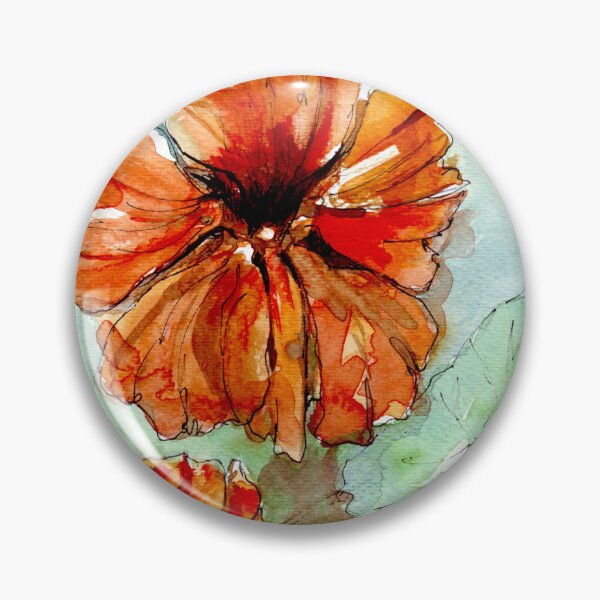Item preview, Nasturtiums, sunny Vit. C designed and sold by Maree Clarkson .