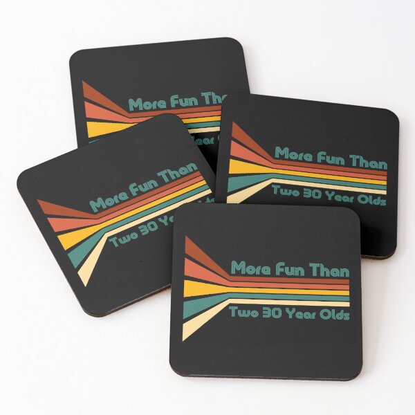 Item preview, Funny Vintage More Fun Than Two 30 Year Olds 60th Birthday Party Sarcastic Quote Adult Humor designed and sold by Zayavca.