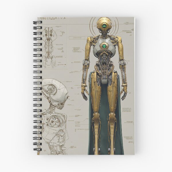Item preview, Golden Guardian Robot designed and sold by Venon28.