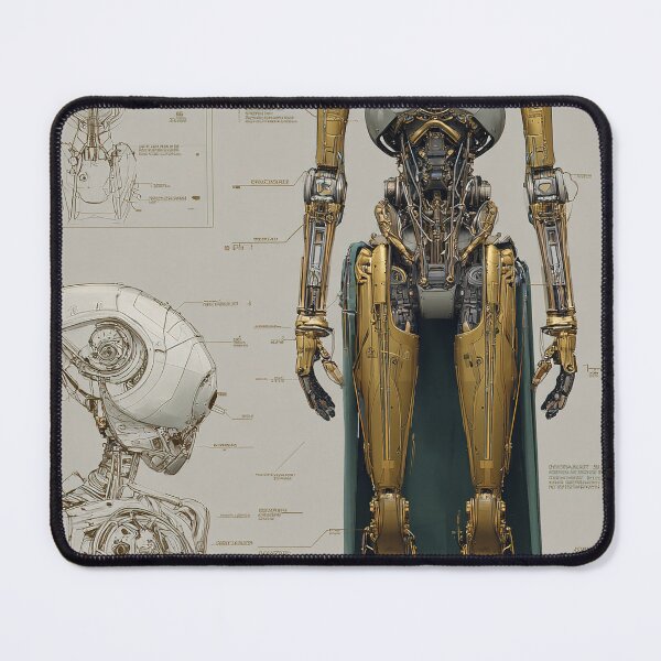 Item preview, Golden Guardian Robot designed and sold by Venon28.