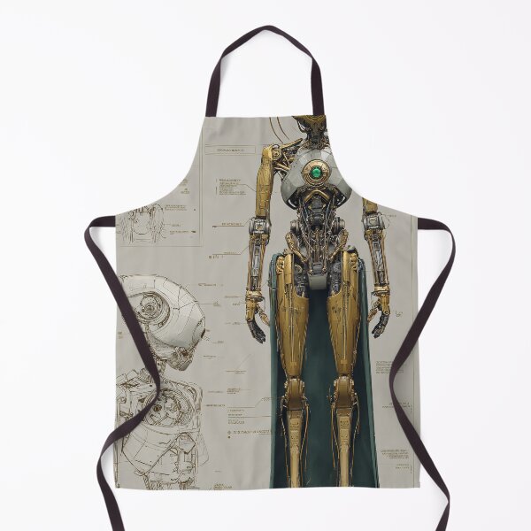 Item preview, Golden Guardian Robot designed and sold by Venon28.