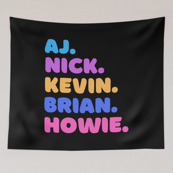 Item preview, Aj Nick Kevin Brian Howie designed and sold by keymonbindi.