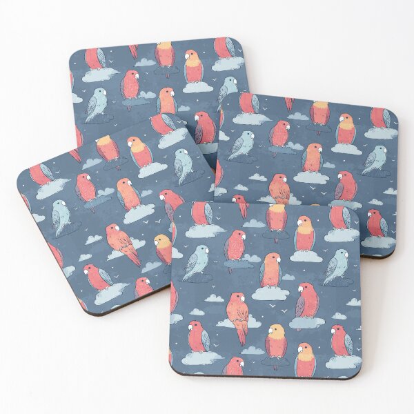 Item preview, Cute Tropical Parrot Pattern designed and sold by bapupa.