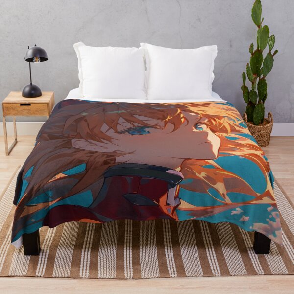Item preview, Asuka Langley Soryu Neon Genesis Evangelion Anime Fiery Heroine designed and sold by Williamhallano.
