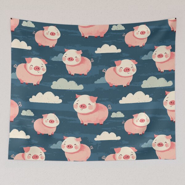 Item preview, Farm Pig Pattern designed and sold by bapupa.