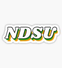 NDSU Groovy Sticker