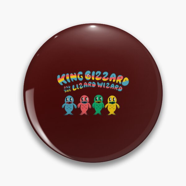Item preview, King Gizzard And The Wizard Lizard fishies designed and sold by jonhwilburn1.