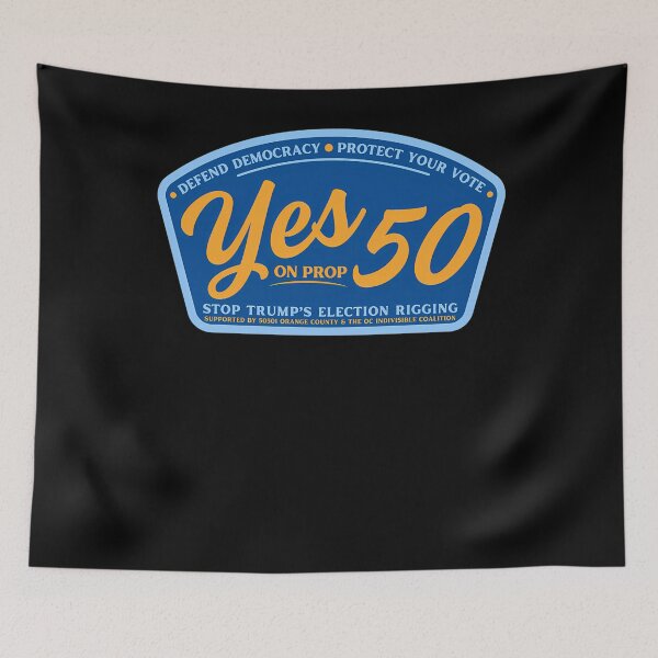 Item preview, Defend Democracy - Yes On Prop 50 1450 designed and sold by TAYLORMOLLO4.