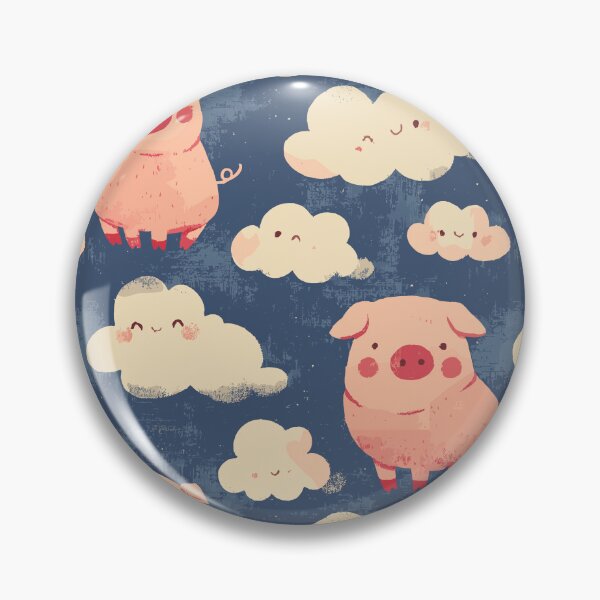 Item preview, Cute Nursery Pig Pattern designed and sold by bapupa.
