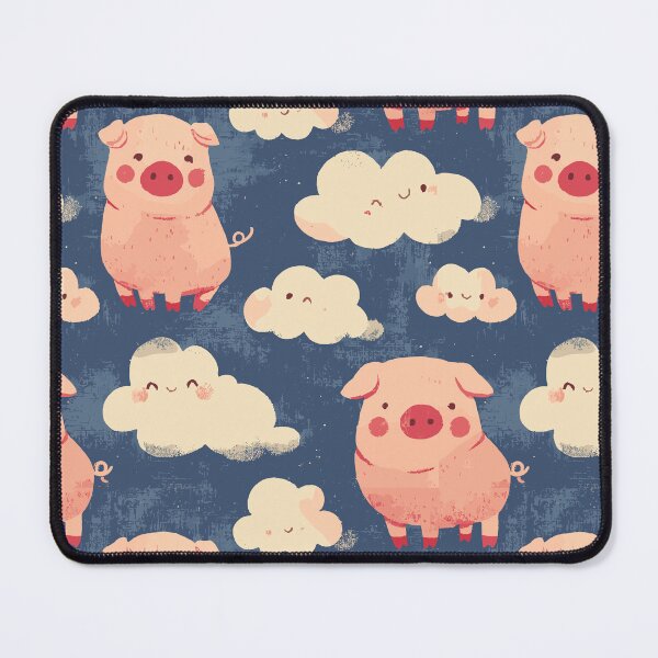 Item preview, Cute Nursery Pig Pattern designed and sold by bapupa.