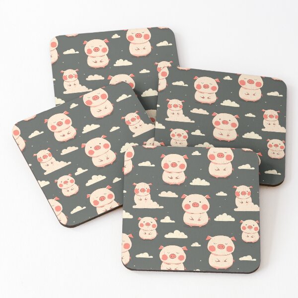 Item preview, Nursery Pig Pattern designed and sold by bapupa.