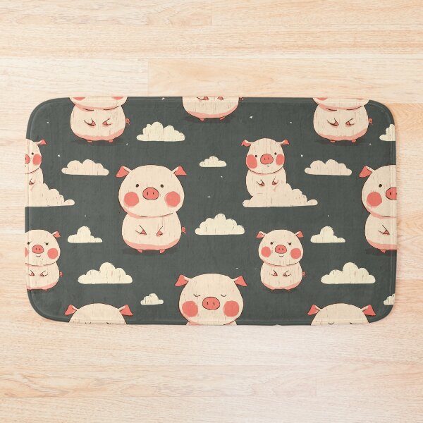 Item preview, Nursery Pig Pattern designed and sold by bapupa.