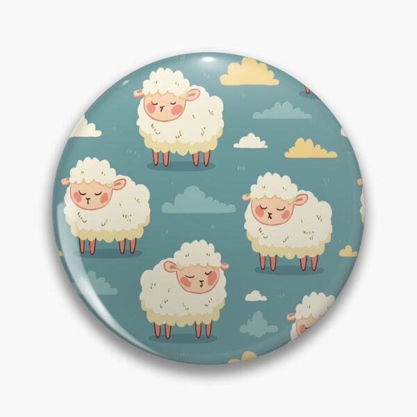 Item preview, Cute Sheep Pattern designed and sold by bapupa.