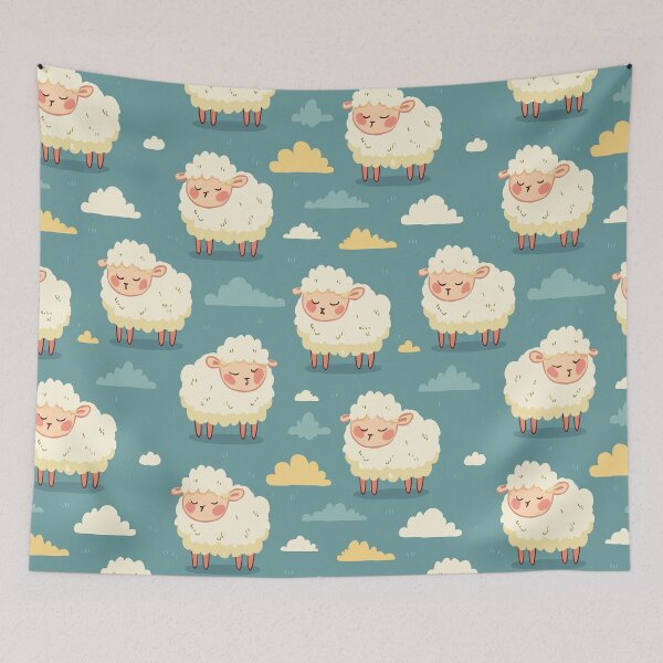 Item preview, Cute Sheep Pattern designed and sold by bapupa.