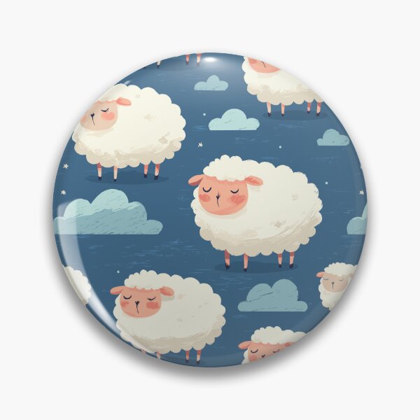 Item preview, Farm Sheep Pattern designed and sold by bapupa.