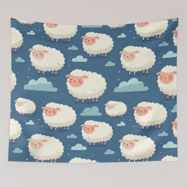 Item preview, Farm Sheep Pattern designed and sold by bapupa.