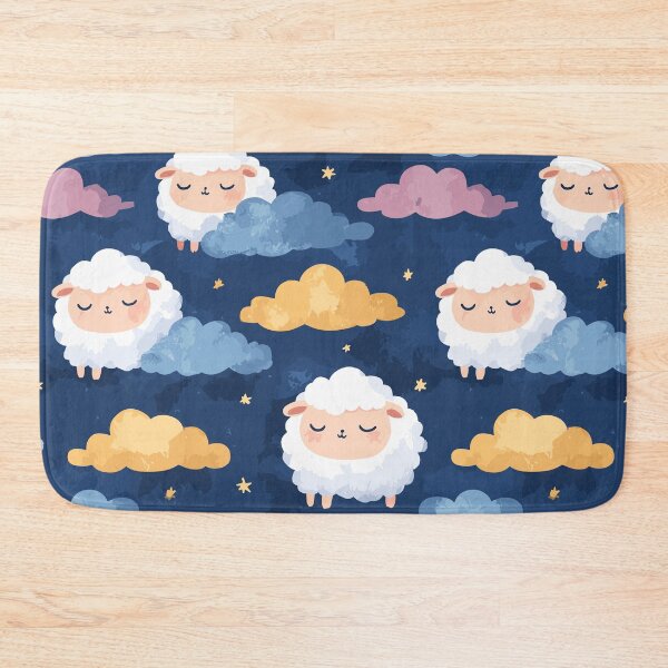 Item preview, Nursery Sheep Pattern designed and sold by bapupa.
