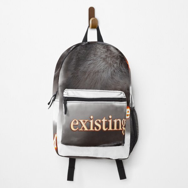 Item preview, Existing In This Economy Sad Raccoon Word Art designed and sold by Millernerstill.