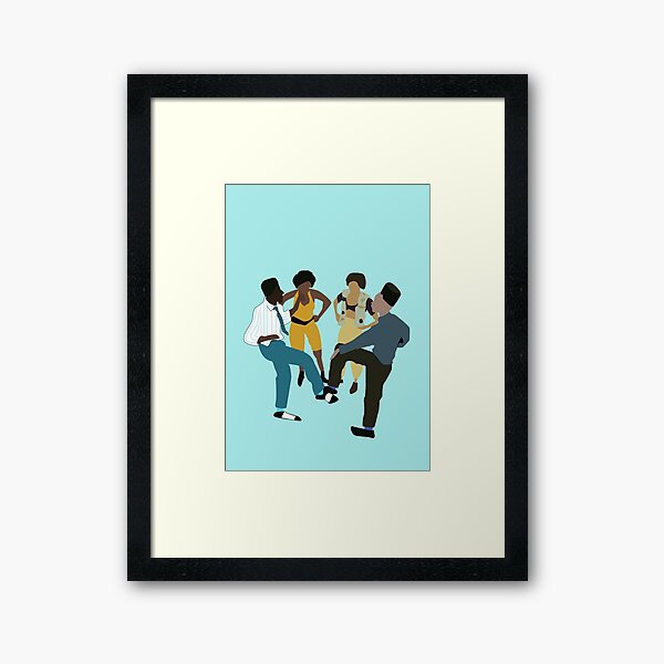 It's A House Party!  Framed Art Print