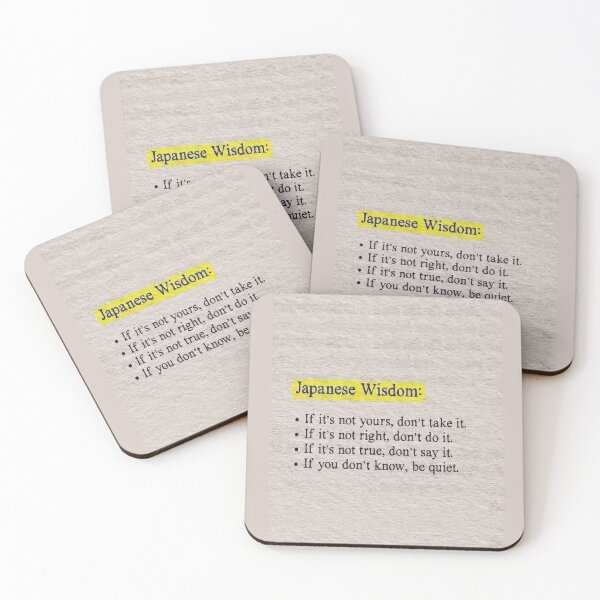 Item preview, Japanese Wisdom Quote – Minimalist Philosophy Art designed and sold by SuccessHunters.