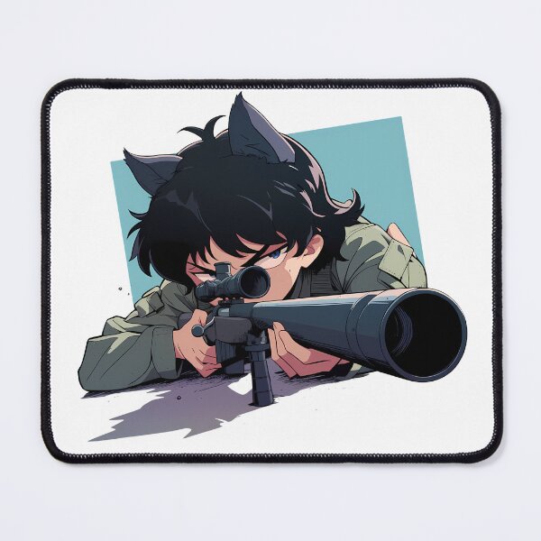 Item preview, Akira Fudo Devilman Crybaby Chibi Sniper Dark Intense designed and sold by Williamhallano.