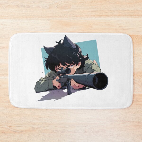 Item preview, Akira Fudo Devilman Crybaby Chibi Sniper Dark Intense designed and sold by Williamhallano.
