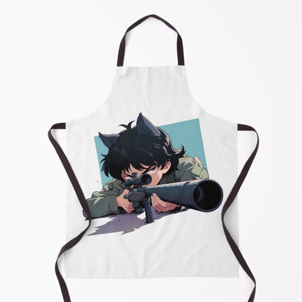 Item preview, Akira Fudo Devilman Crybaby Chibi Sniper Dark Intense designed and sold by Williamhallano.