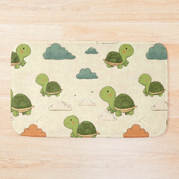 Item preview, Cute Ocean Turtle Pattern designed and sold by bapupa.