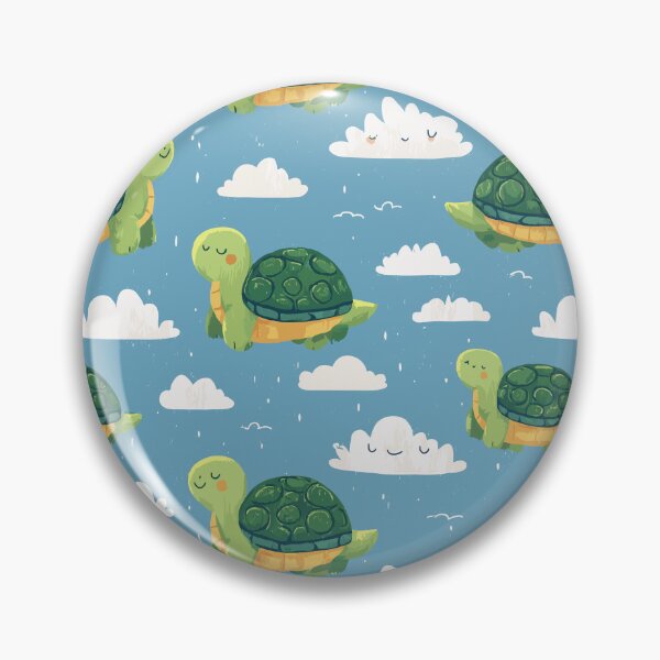 Item preview, Cute Nursery Turtle Pattern designed and sold by bapupa.