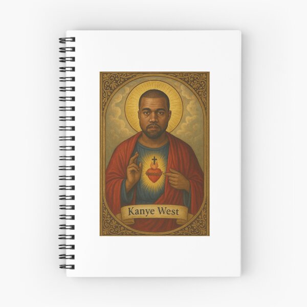 Item preview, Kanye west saint celebrity birthday funny meme holy prank weird designed and sold by CheeseBlueprint.