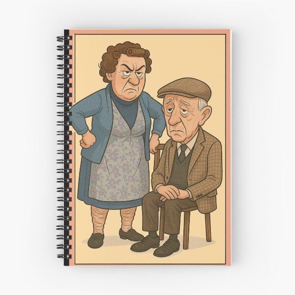 Artikelvorschau, Sitcom-Legenden: Nora & Wally Batty entworfen und verkauft von halibutgoatramb.