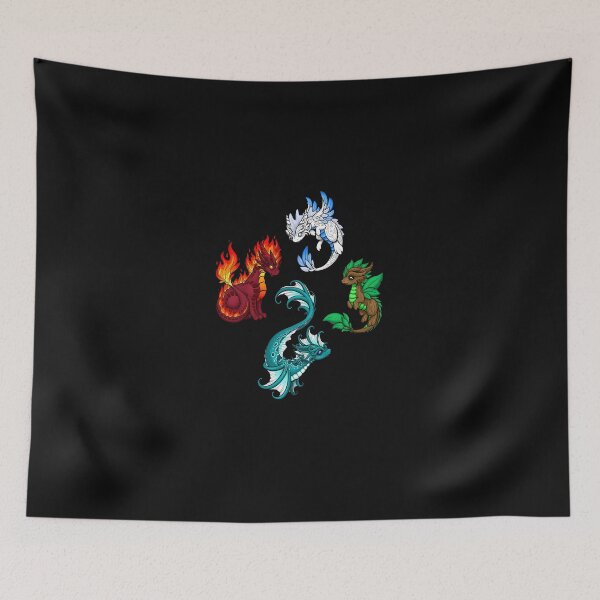 Item preview, Four Elements - Dragons designed and sold by vrdh4gk4pdm.