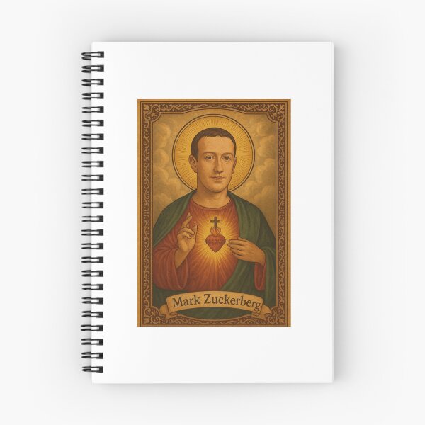 Item preview, Mark zuckerberg saint celebrity birthday funny meme holy prank weird designed and sold by CheeseBlueprint.
