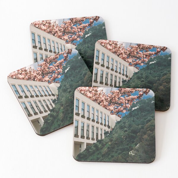 Item preview, Big Mountain Big Building Big Flowers collage designed and sold by Juanjooo01.