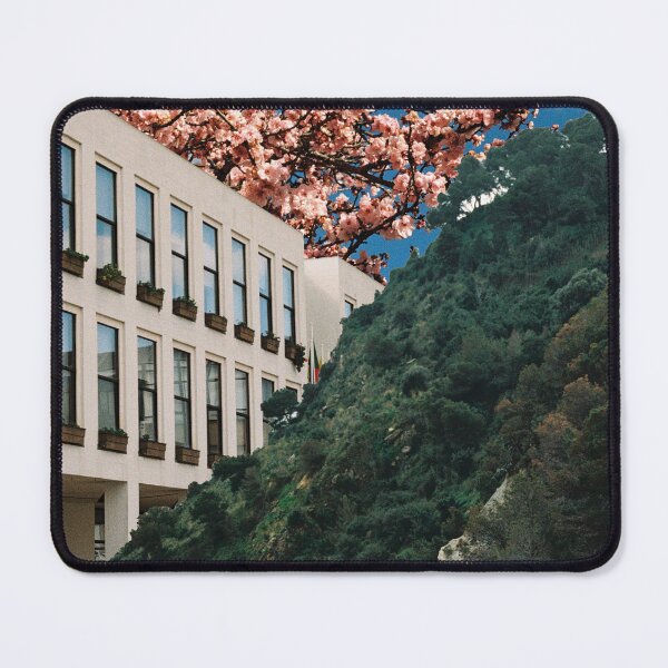 Item preview, Big Mountain Big Building Big Flowers collage designed and sold by Juanjooo01.