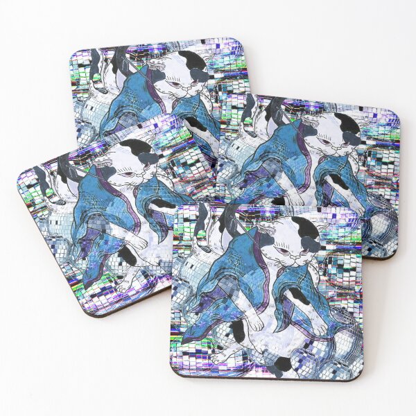 Item preview, Japanese Disco Kitty designed and sold by DThreeArt.