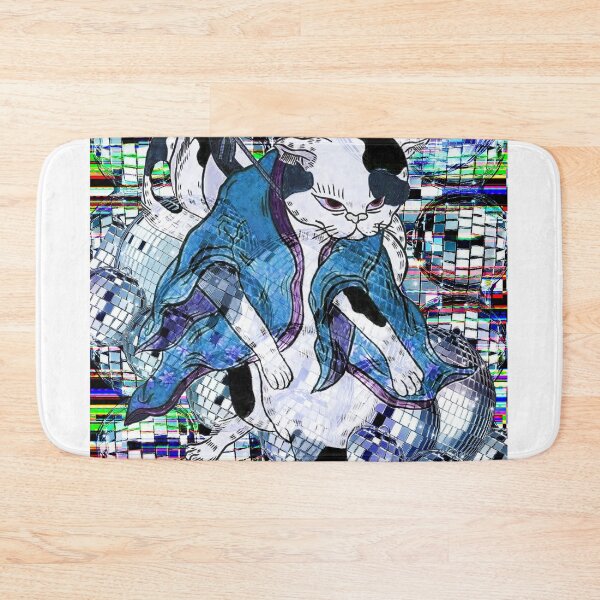 Item preview, Japanese Disco Kitty designed and sold by DThreeArt.