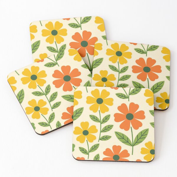 Item preview, Retro 70s Floral designed and sold by xArchGoDx.
