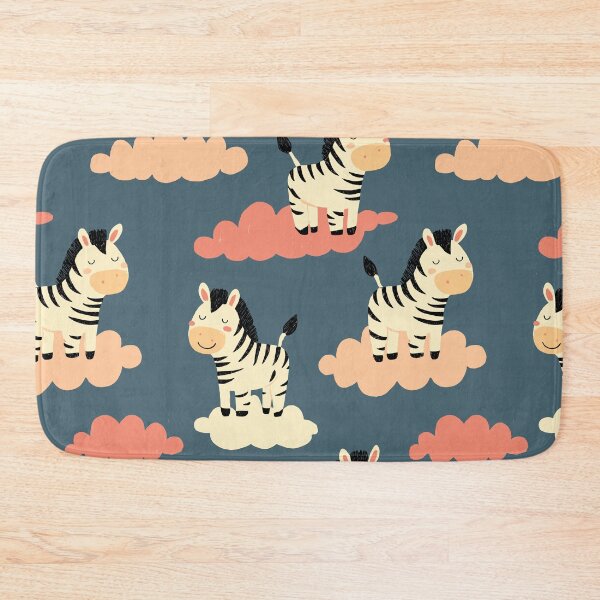 Item preview, Cute Nursery Zebra Pattern designed and sold by bapupa.