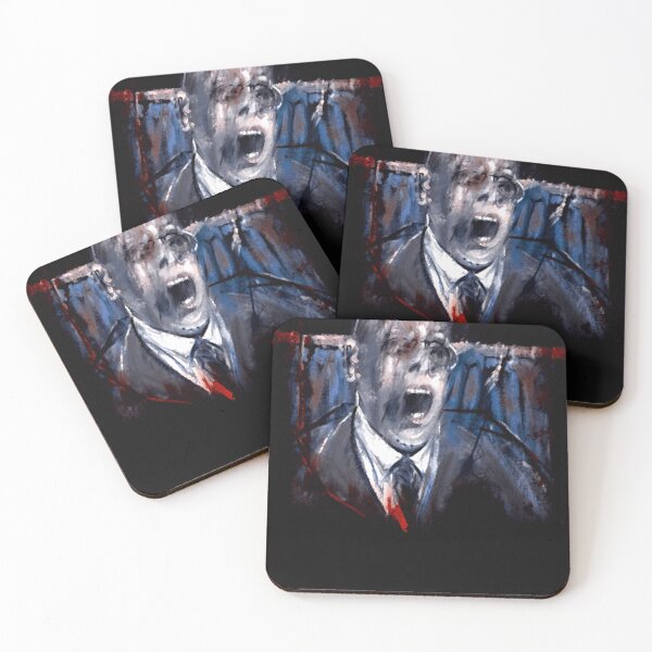 Item preview, Francis Bacon Screaming Business Man In Suit Office Angst Existential Painting Art Lover Gift T Shirt Or Mask designed and sold by 8xq4syngjxh.