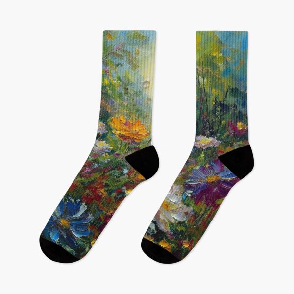 Item preview, Gorgeous impressionist flower garden designed and sold by Photopat.