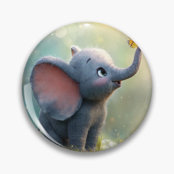 Item preview, Elephant's Magical Butterfly Adventure designed and sold by Venon28.