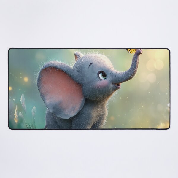 Item preview, Elephant's Magical Butterfly Adventure designed and sold by Venon28.