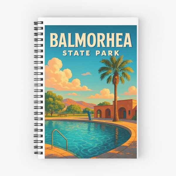 Item preview,  Balmorhea State Park Swimming Pool and Desert Oasis designed and sold by Places On Earth.