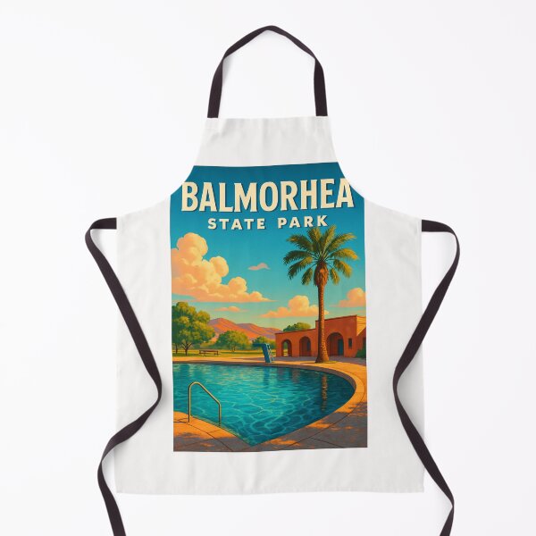 Item preview, Balmorhea State Park Swimming Pool and Desert Oasis designed and sold by Places On Earth.