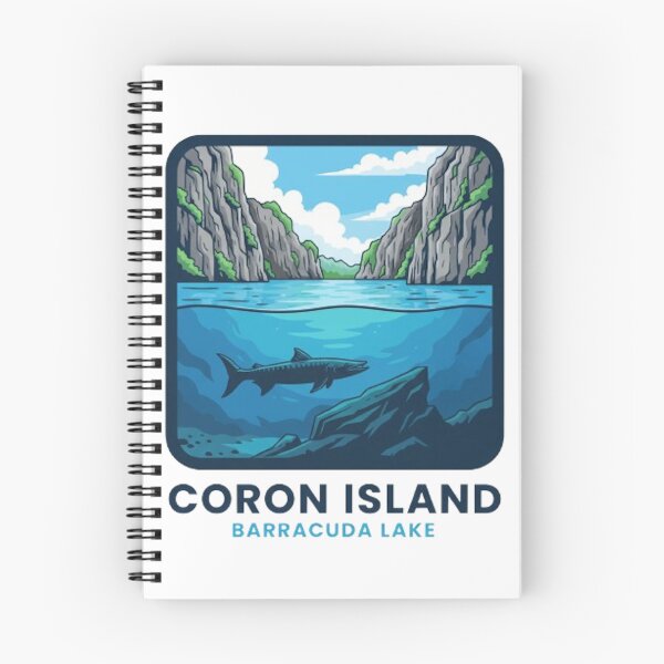 Item preview, CORON ISLAND BARRACUDA LAKE designed and sold by likbatonboot.