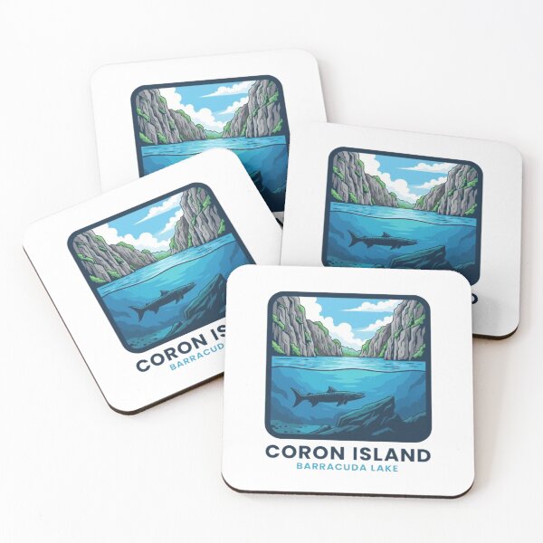 Item preview, CORON ISLAND BARRACUDA LAKE designed and sold by likbatonboot.