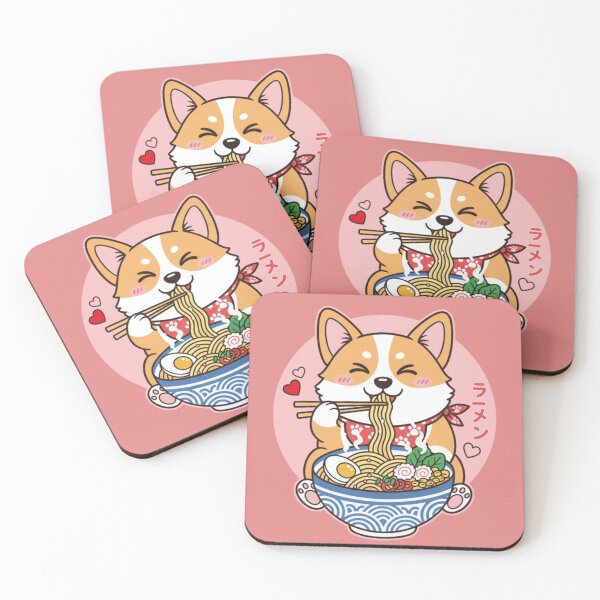 Item preview, Cute Corgi Ramen Japanese Food designed and sold by MyStyleHub.