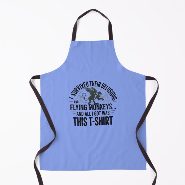Item preview, Delusions and Flying Monkeys Narcissist Recovery Humor  designed and sold by WalkingInNature.